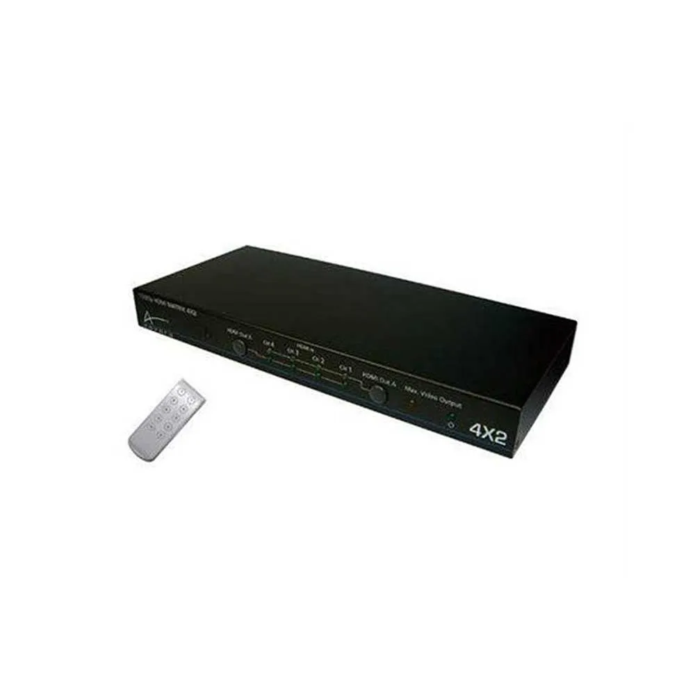Aavara PM4X2. Matrix HDMI 4 entradas 2 salidas