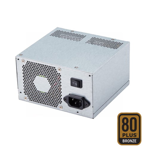 Fuente alimentación ATX 460W 80Plus Bronze ventilación trasera