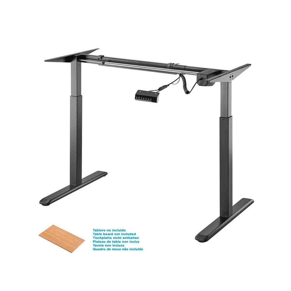 Bastidor de escritorio motorizado. altura ajustable con panel de control. 80KG