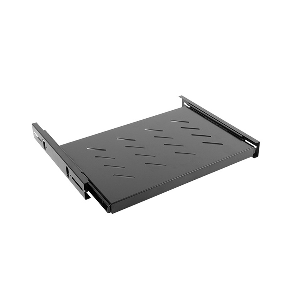 Lanberg AK-1006-B. Bandeja deslizante 1U 465x350mm hasta 60Kg