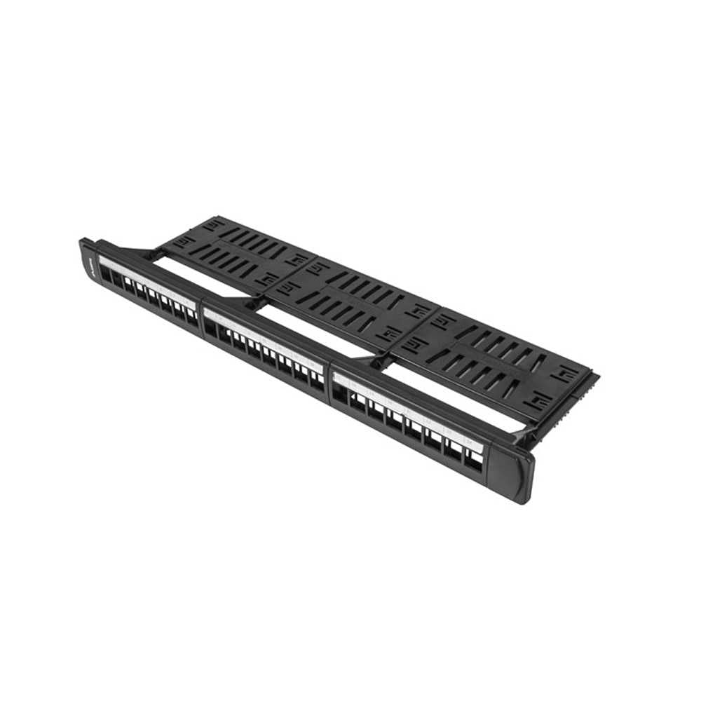 Lanberg PPKS-1124-B. Patch Panel 24 puertos 1U 19"