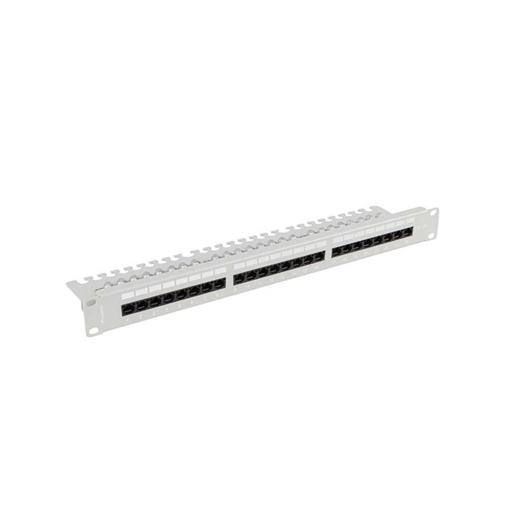 Lanberg PPUA-1124-S. Patch Panel 24 puertos 1U 19" Cat. 6A