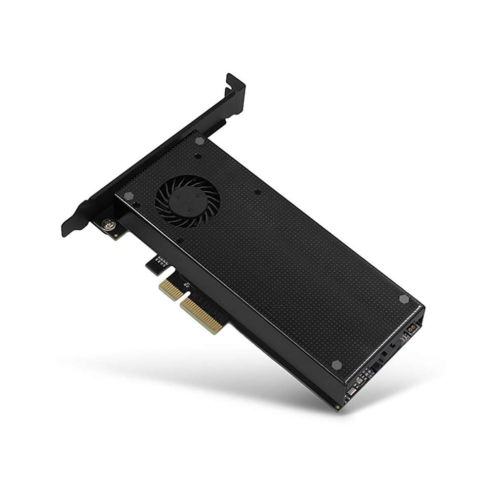 Axagon PCEM2-DC. Adaptador PCIe x4 a 2x M.2