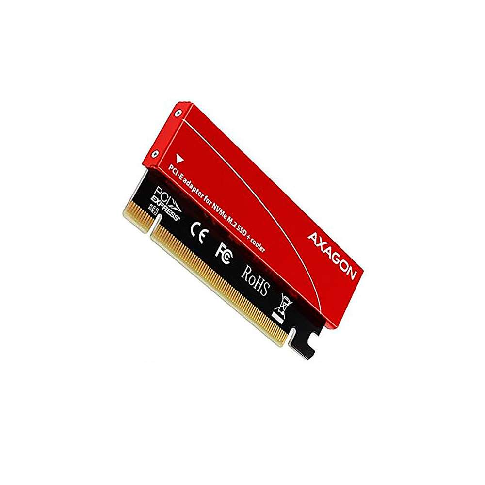 Axagon PCEM2-S. Adaptador PCIe x16 a M.2