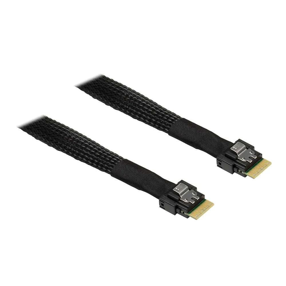 Cable Slim SAS SFF-8654 4i a SFF-8654 4i. 70cm.