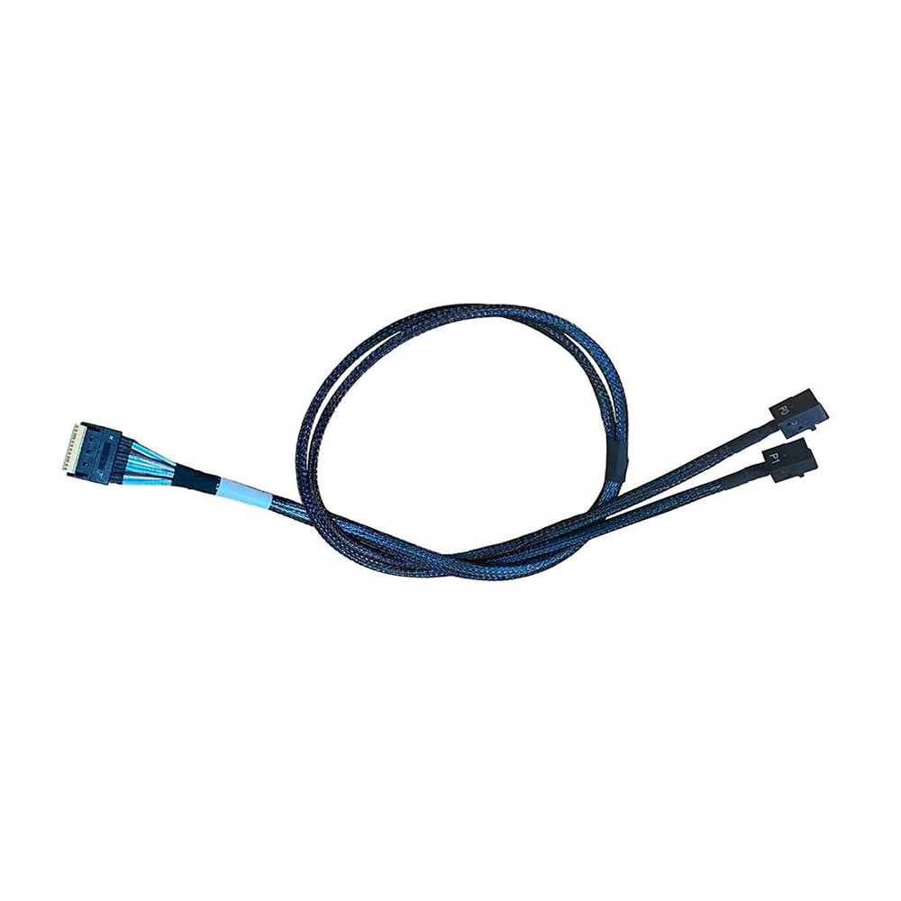 Broadcom 05-60002-00. Cable Slim SAS SFF-8654 a Mini SAS SFF-8643. 1 m.