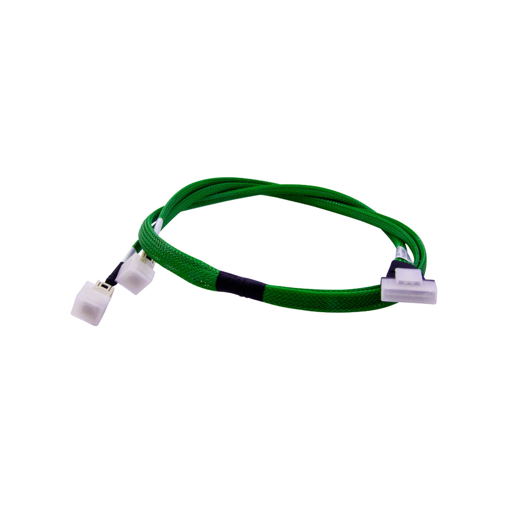 Broadcom 05-60003-00. Cable Slim SAS SFF-8654 a 2x 4 Mini SAS HD SFF-8643. 1 m.