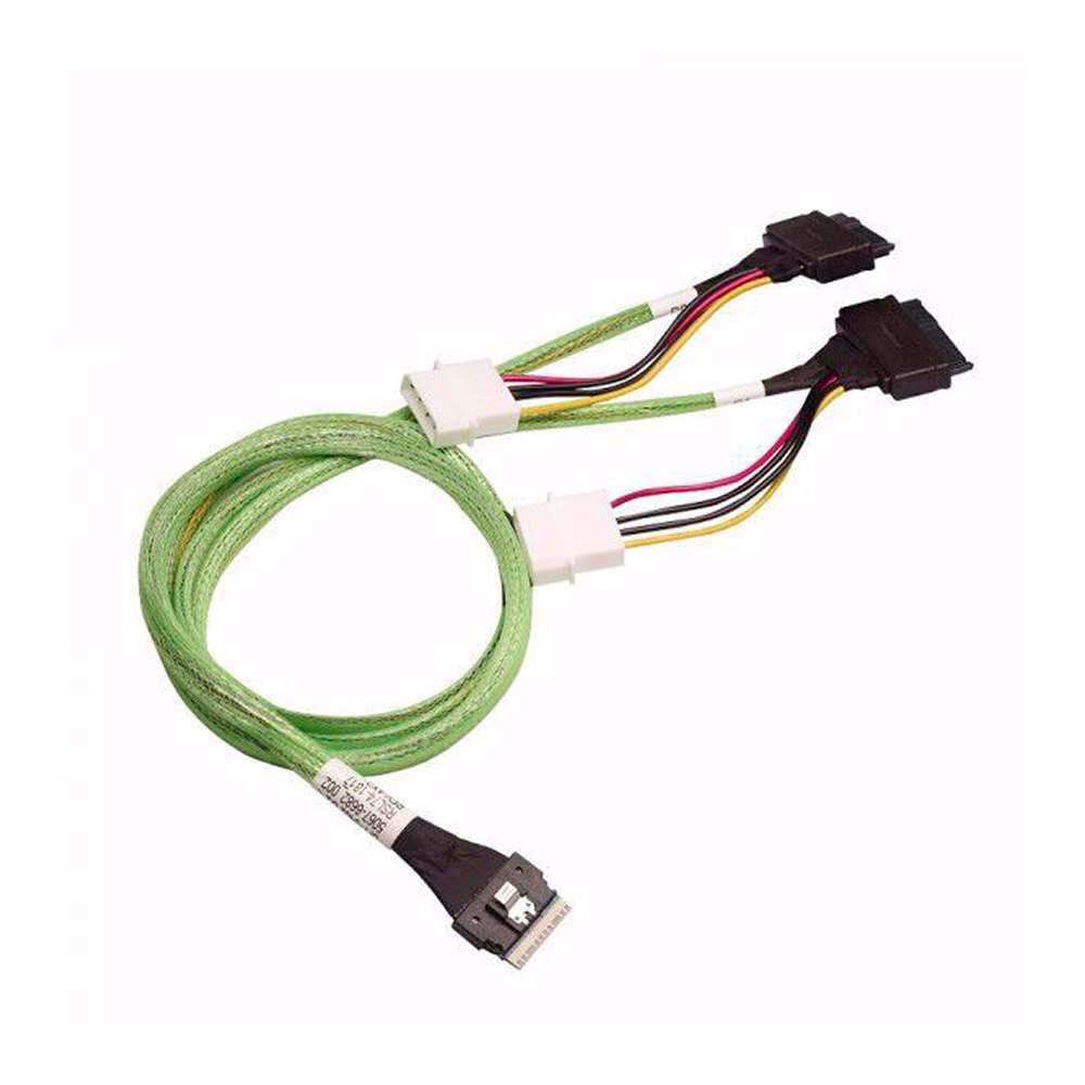 Broadcom 05-60006-00. Cable Slim SAS SFF-8654 a 8x U.3 SFF-8639. 1 m.