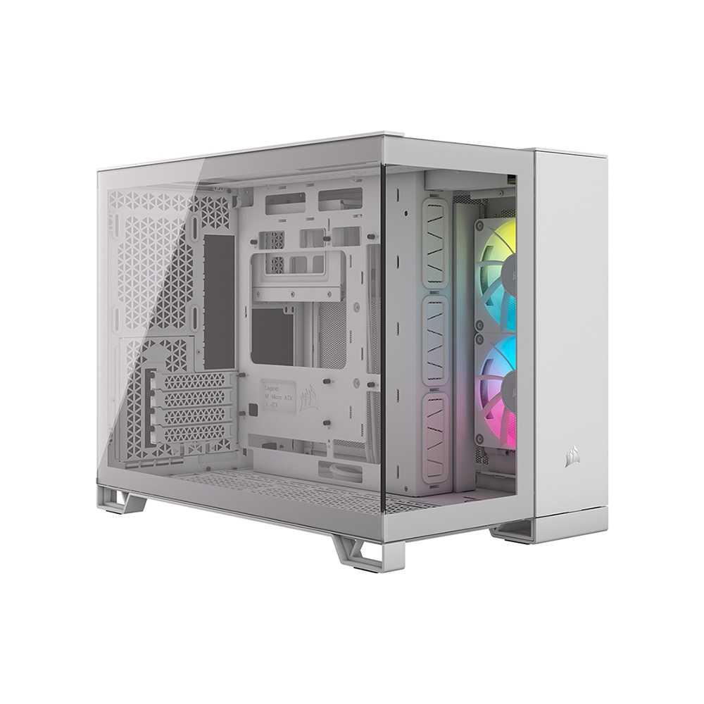 Corsair 2500X RGB iCUE LINK (Blanco/Ventana)