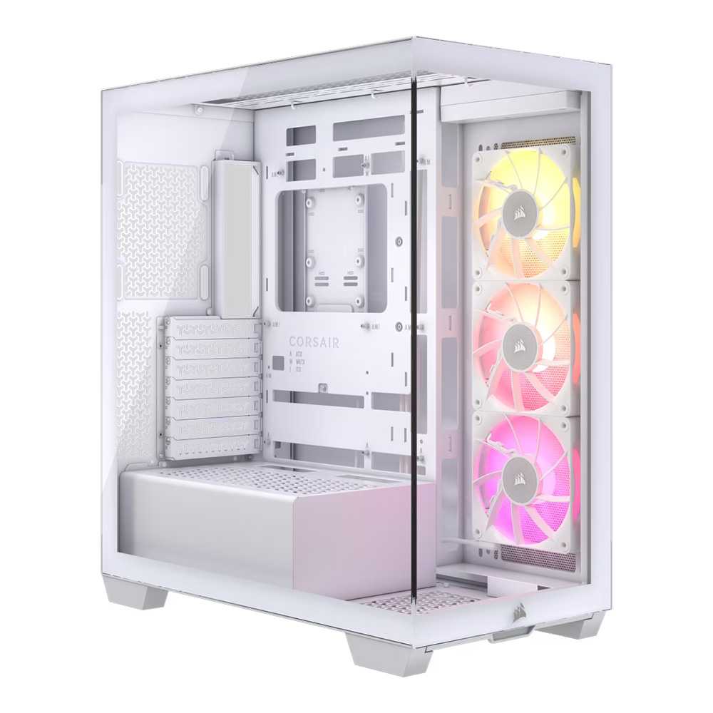 Corsair 3500X RGB iCUE LINK (Blanco/Ventana)