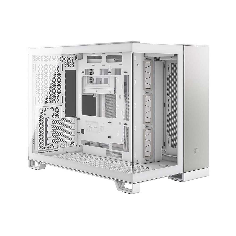 Corsair 2500X (Blanco-Aluminio/Ventana)