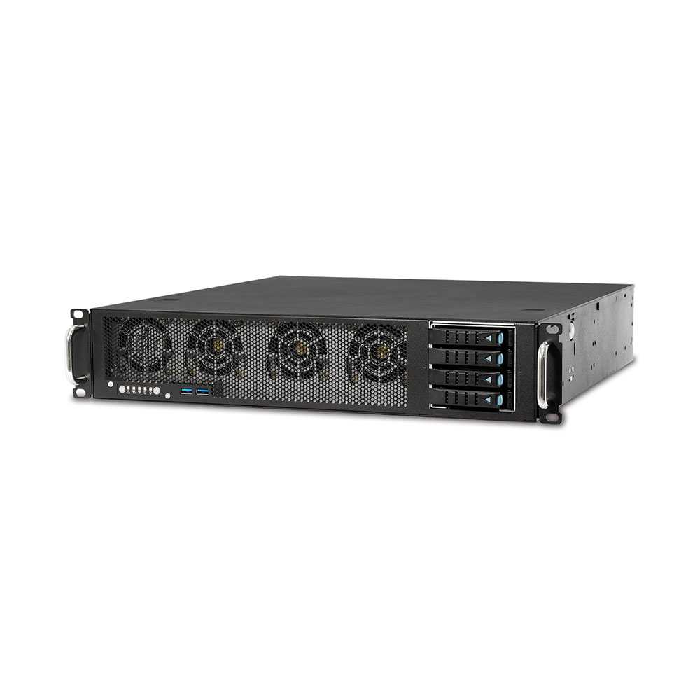 AIC XE1-2E000-08 Rack 2U 800W Redundante 4 Hot-Swap