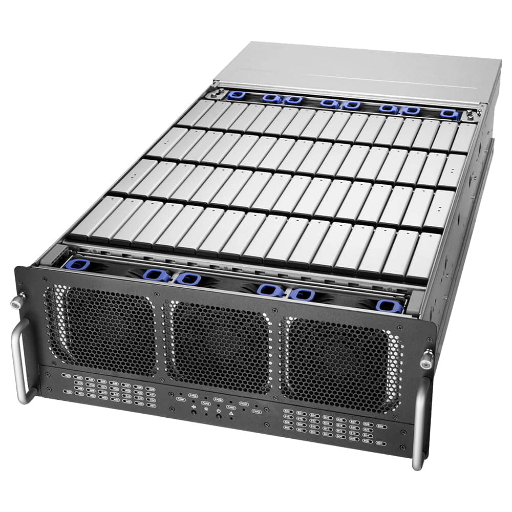 Chenbro JBOB RM43260D3-RB00B Rack 4U con 60 bahías HD con fuente 1100W redundante y 3R. No MB