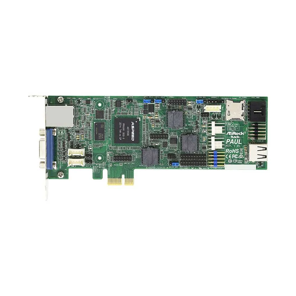 Asrock PAUL. Tarjeta LP IPMI PCIe.