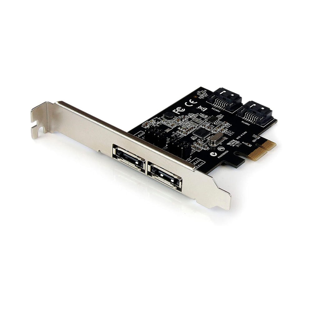 Startech PEXESAT322I. Tarjeta PCIe x1 con 2 puertos eSATA