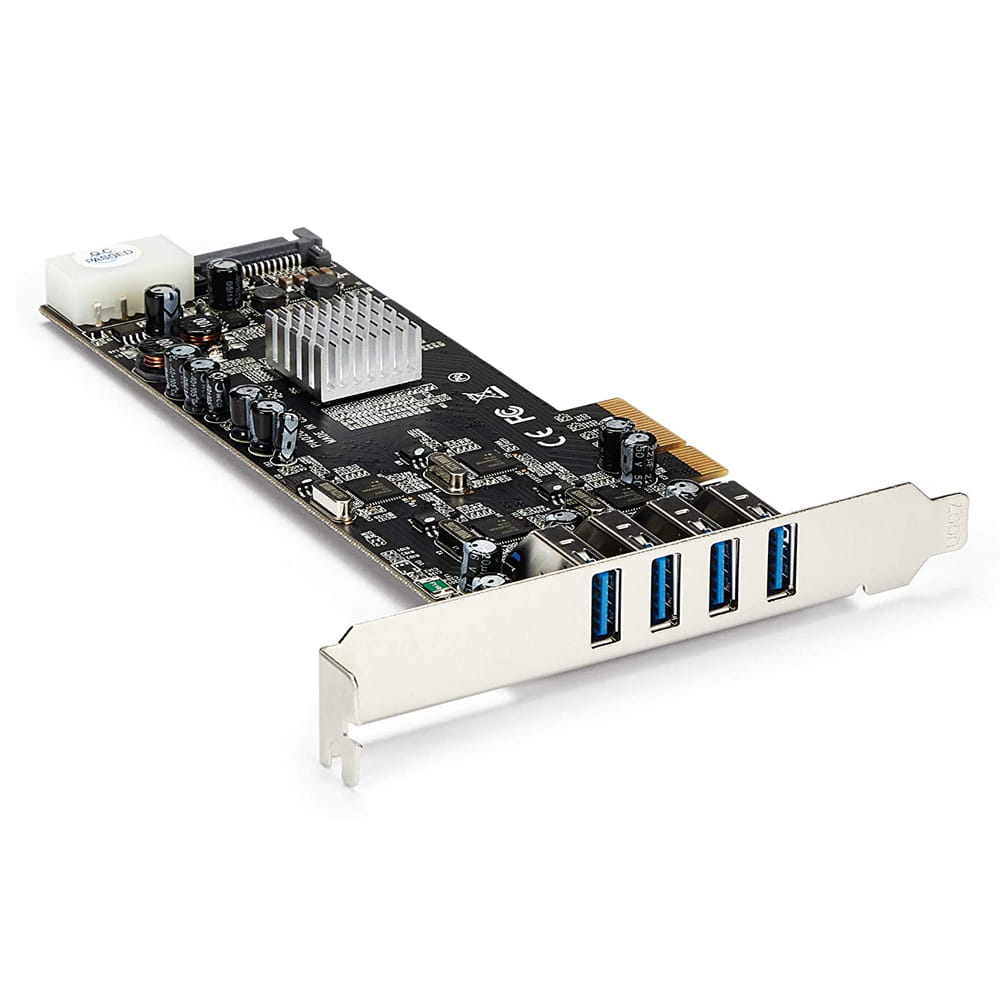 Startech PEXUSB3S44V. Tarjeta PCIe x4 con 4 puertos USB 3.0
