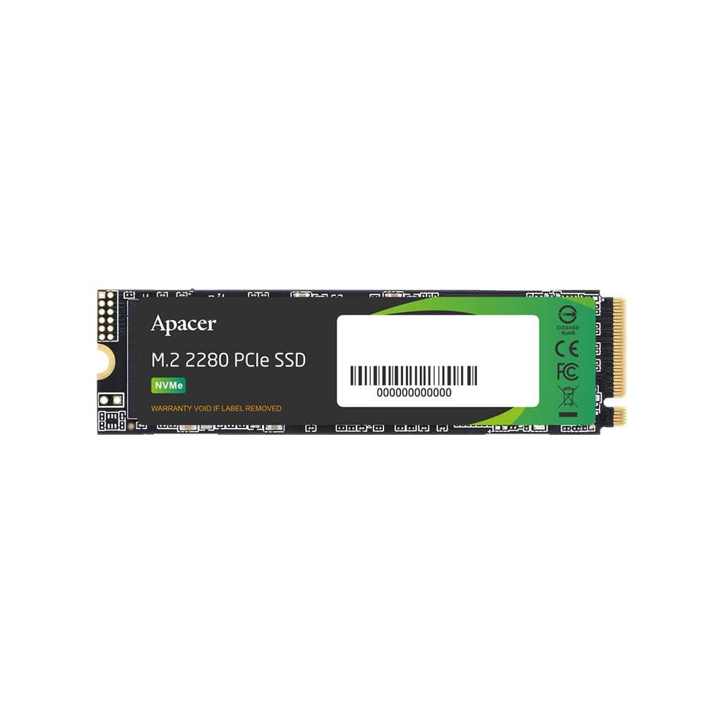 SSD 512Gb Apacer AS2280P4X NVMe M.2 Type 2280