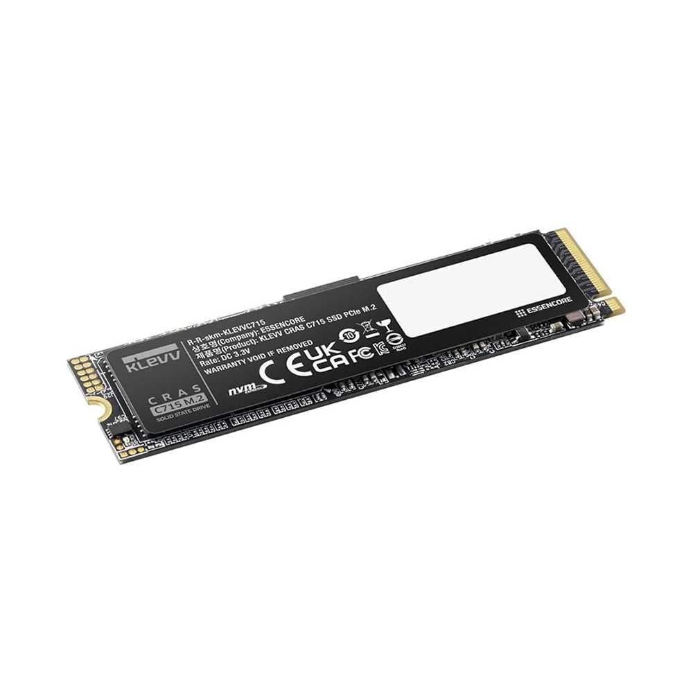 SSD 512Gb Klevv CRAS C715 NVMe M.2 Type 2280