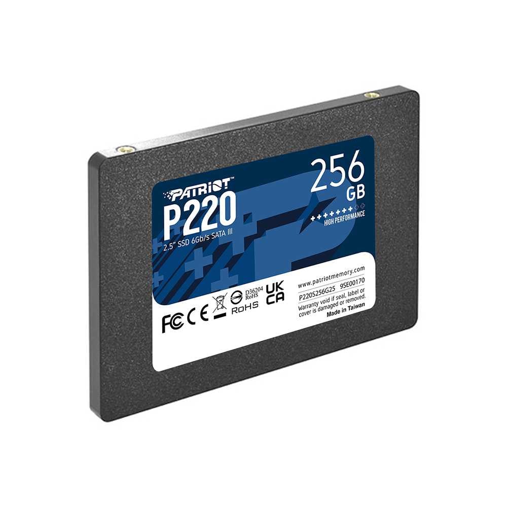 SSD 256Gb Patriot P220 2.5 SATA3