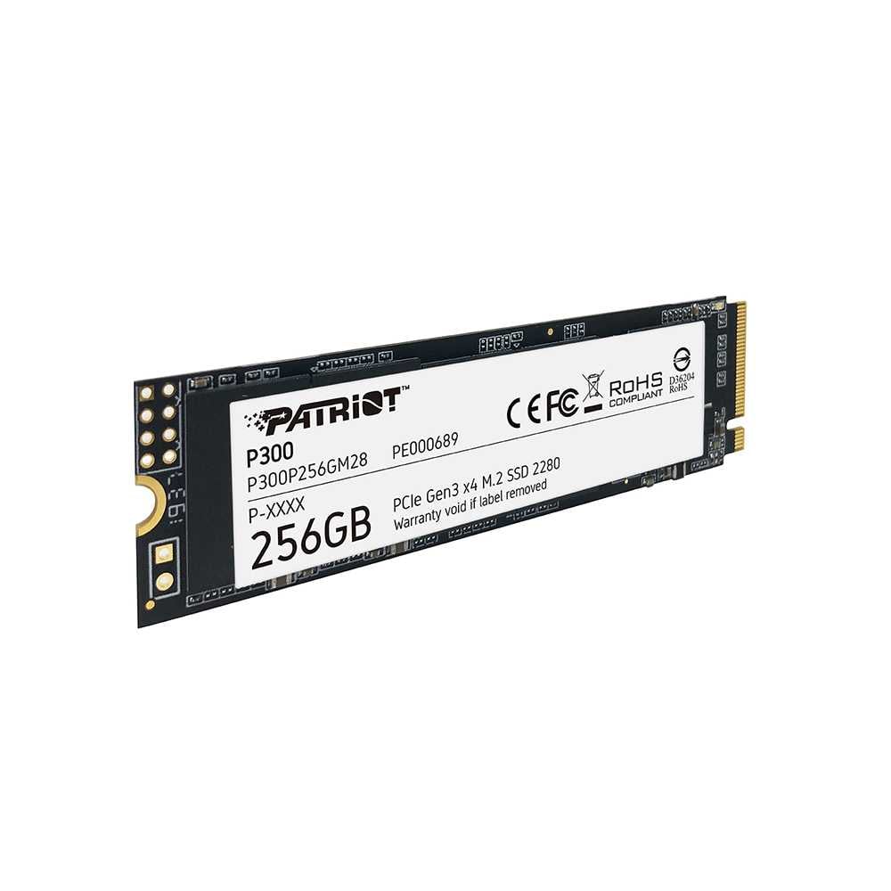 SSD 256Gb Patriot P300 NVMe M.2 Type 2280