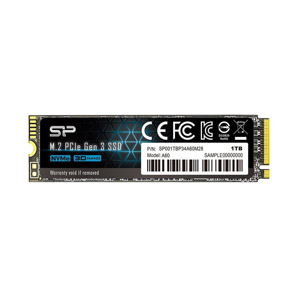 SSD 1TB  Silicon Power P34A60 NVMe M.2 Type 2280
