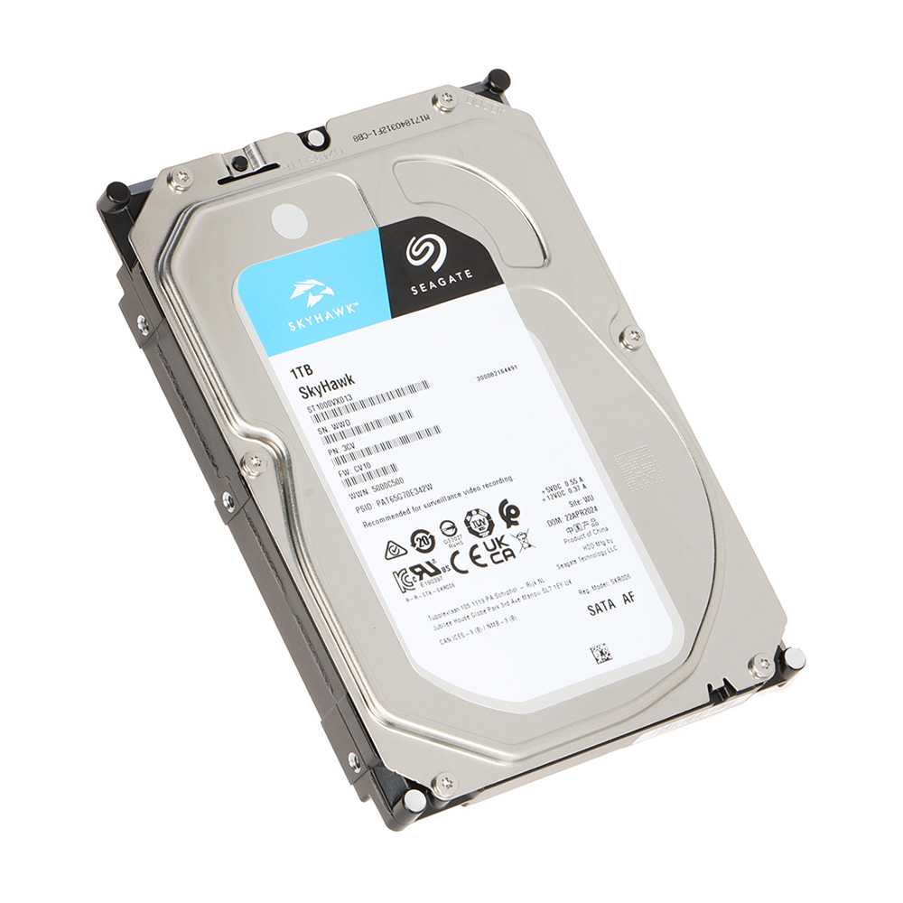 HDD 1Tb Seagate SkyHawk 3.5" SATA3 7200rpm ST1000VX013