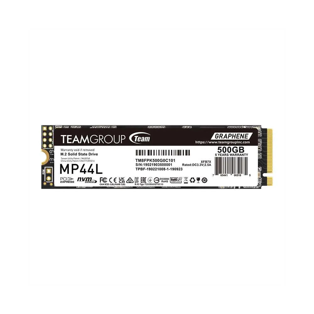 SSD 500Gb Team Group MP44L NVMe M.2 Type 2280