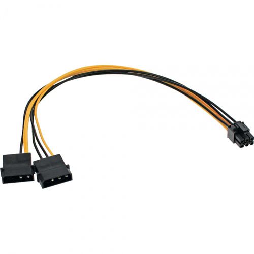 Inline 26628. Adaptador 2 x 5.25" a 6pin PCI-Express