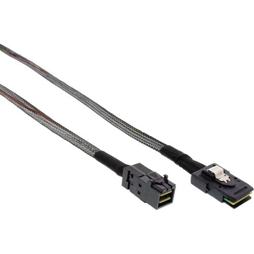 Cable Mini-SAS HD SFF-8643 a Mini-SAS SFF-8087 con Sideband. 1m. (27628B)
