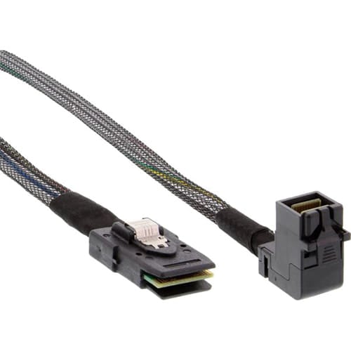 Cable Mini-SAS HD SFF-8643 a Mini-SAS SFF-8087 con Sideband. 1m. (27629B)