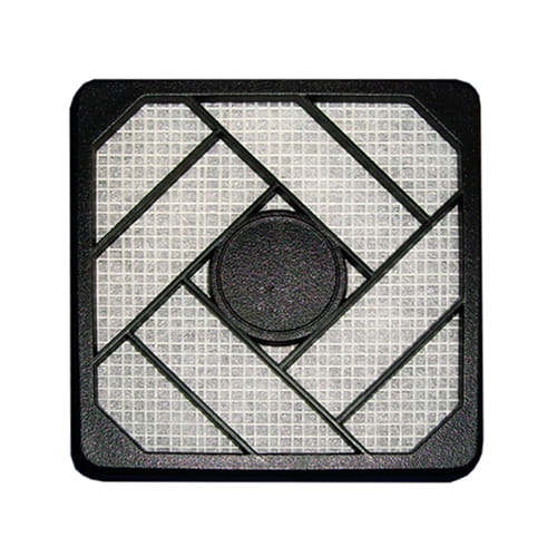 InLine 33478. Filtro de plástico 80 x 80mm Negro