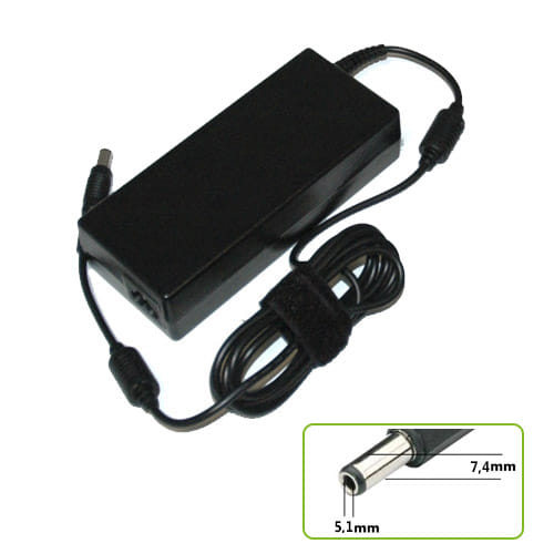 Transformador AC-DC 19V 6,32A 120W barrel 7,4/5,1