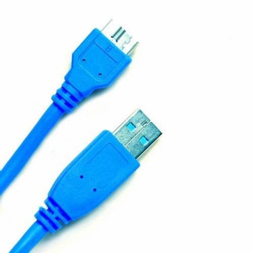 cable USB3.0 Tipo A-MicroB Macho Macho 2m. Azul