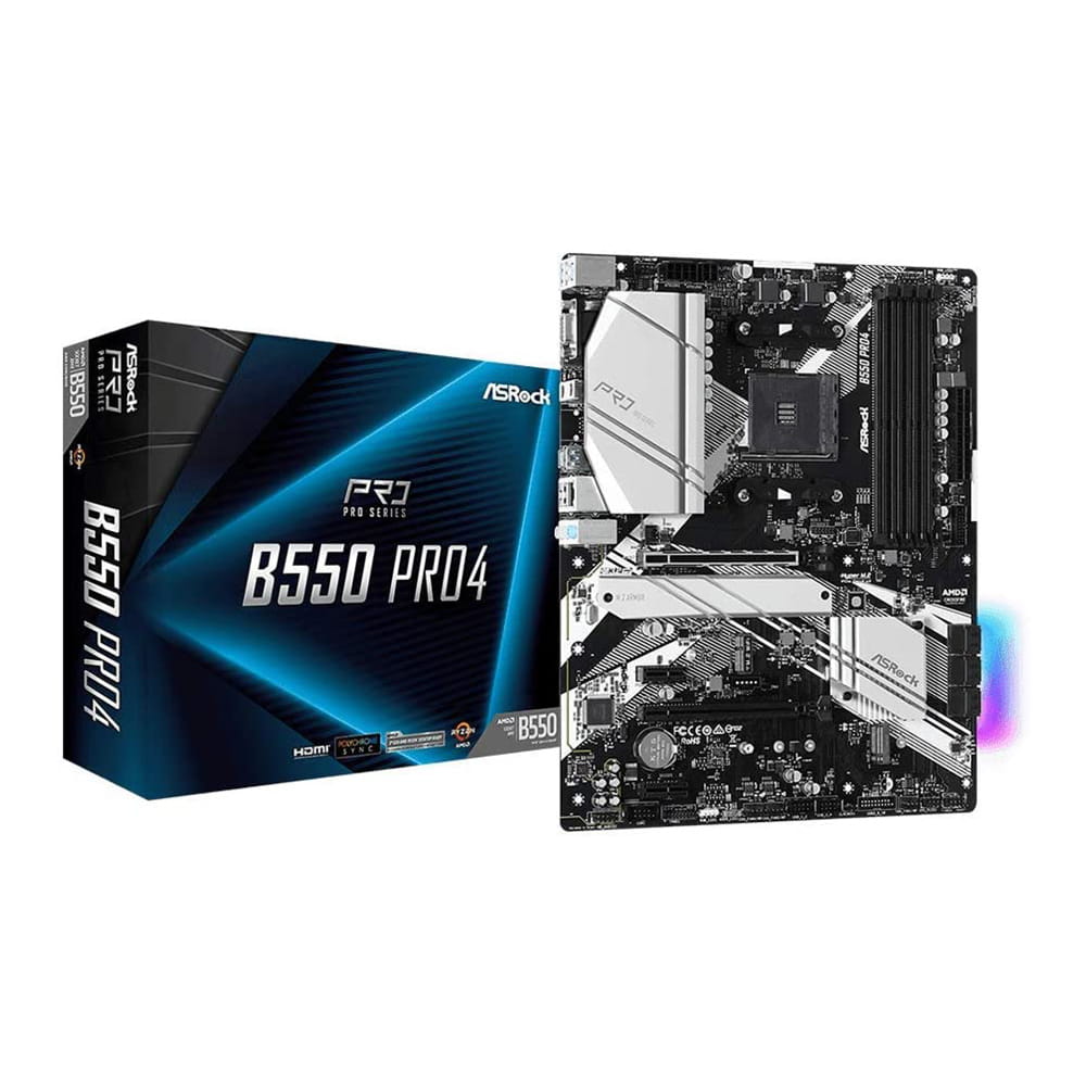 Asrock B550 Pro4. Socket AM4. - DDR4