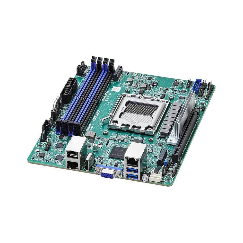 Asrock Rack AM5D4ID2. Socket AM5. Deep Mini-ITX.