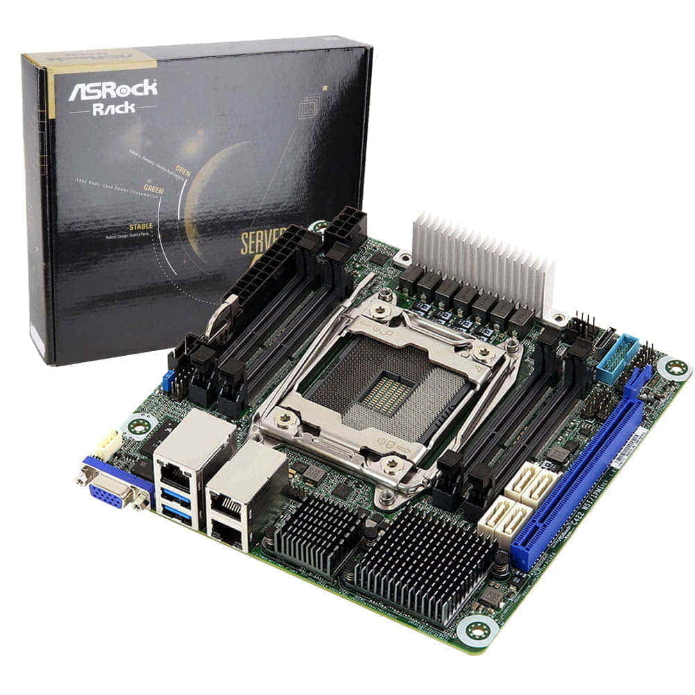 Asrock Rack C422 WSI/IPMI. Socket 2066. Mini-ITX.