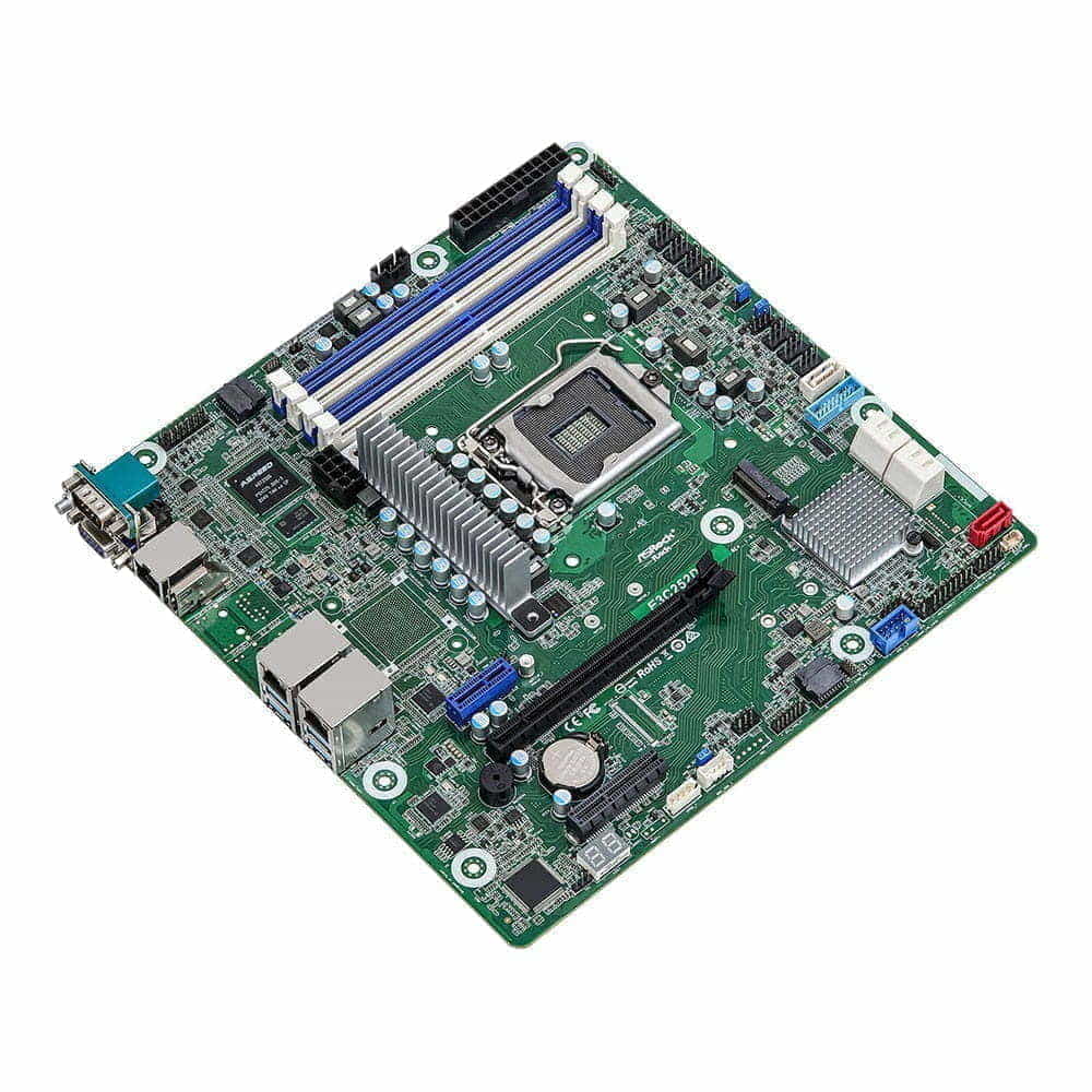 Asrock Rack E3C252D4U. Socket 1200. Micro-ATX.