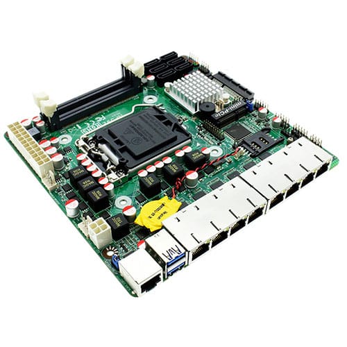 Jetway JNF592-Q170   Socket 1151 ThinMini-ITX con 8LAN