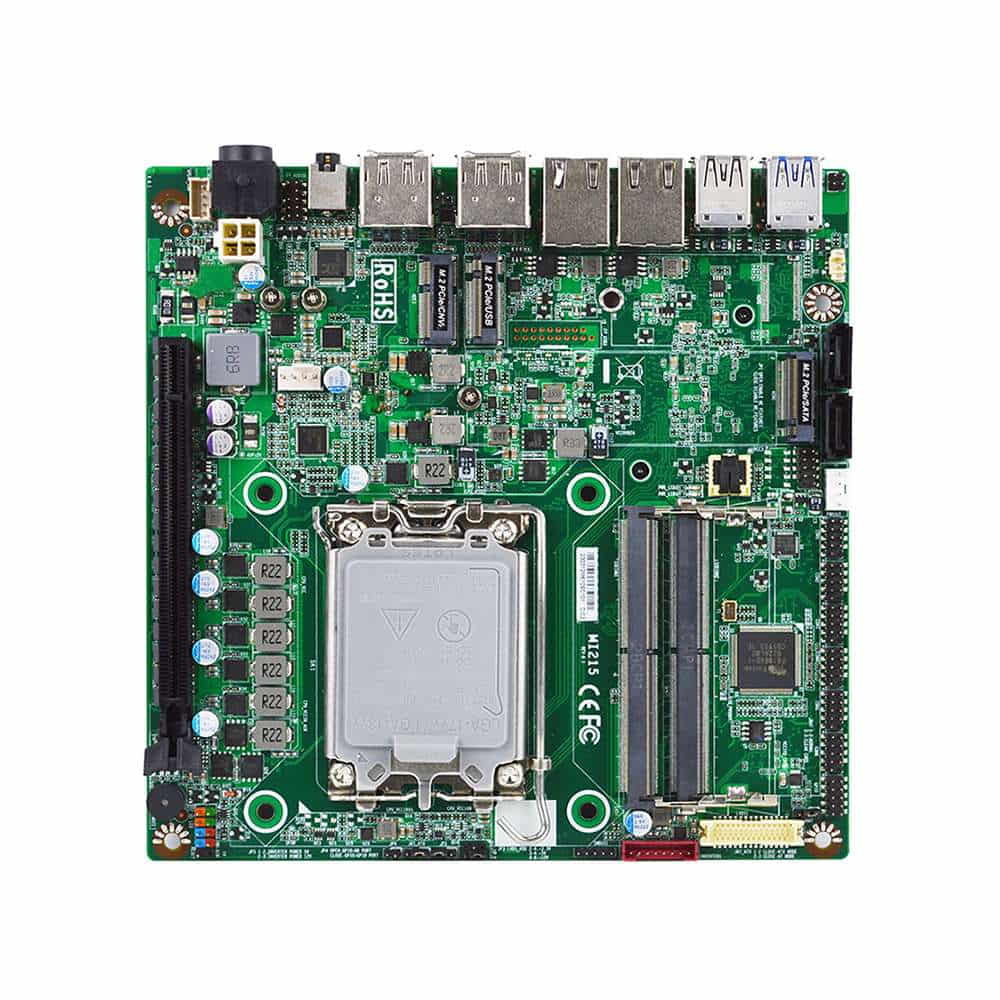 Jetway MI215H6100 Socket 1700 ThinMini-ITX con DCDC 12-36V