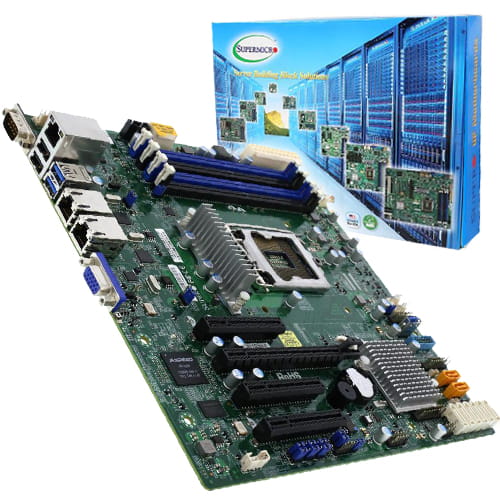 Supermicro MBD-X11SSM-F. Socket 1151. Micro-ATX.