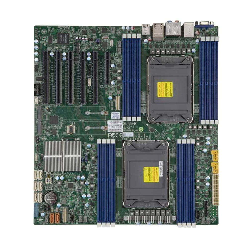 Supermicro MBD-X12DAI-N6. 2x Socket 4189. E-ATX.