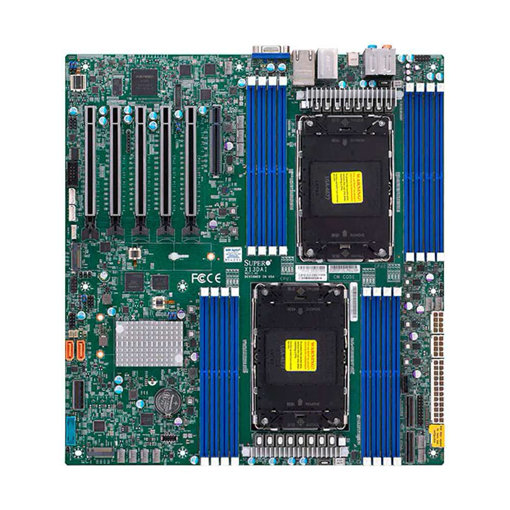 Supermicro MBD-X13DAI-T. 2x Socket 4677. E-ATX. BULK.