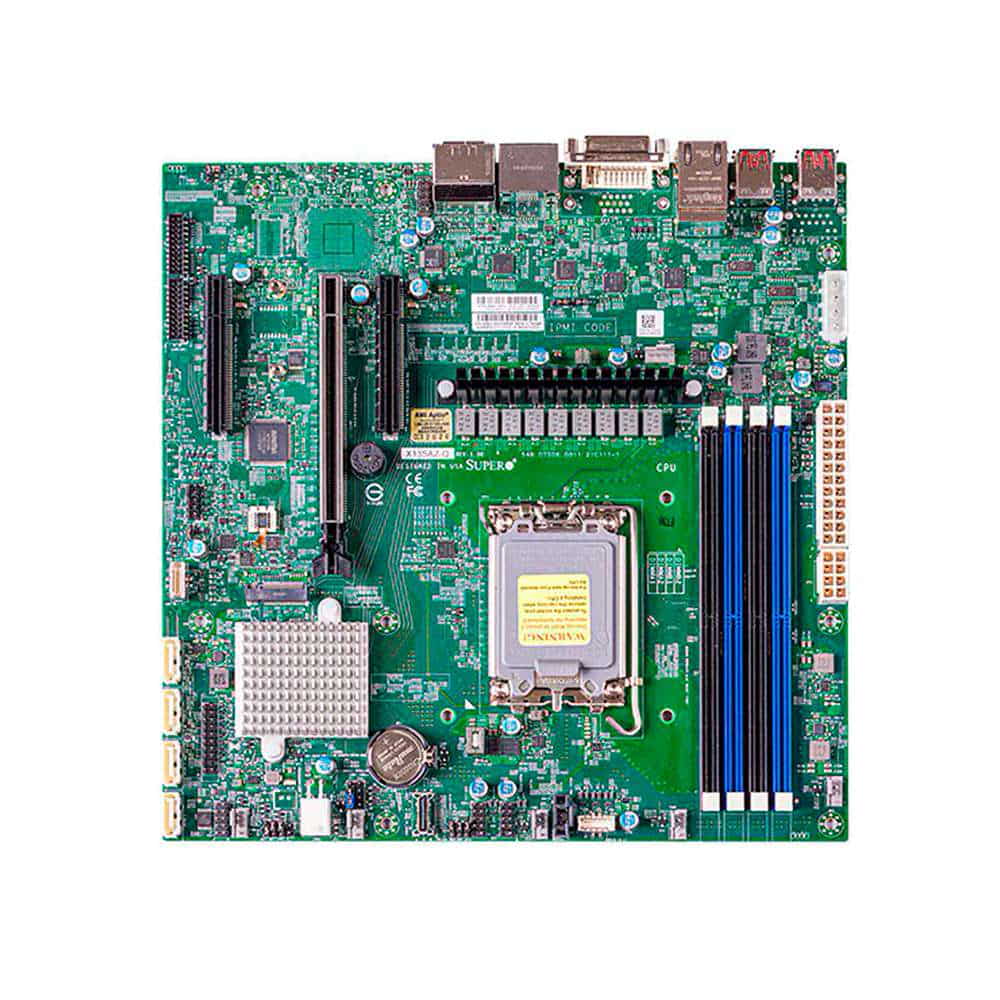 Supermicro MBD-X13SAZ-Q. Socket 1700. Micro-ATX. BULK. - DDR5