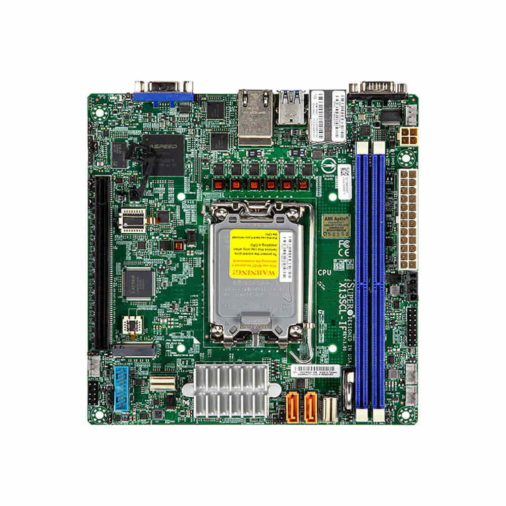 Supermicro X13SCL-IF. Socket 1700. Mini-ITX. BULK.