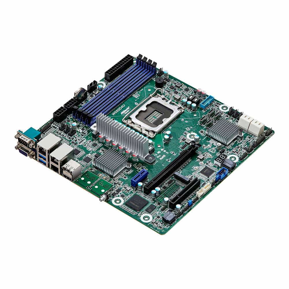 Asrock Rack W680D4U. Socket 1700. Micro-ATX.