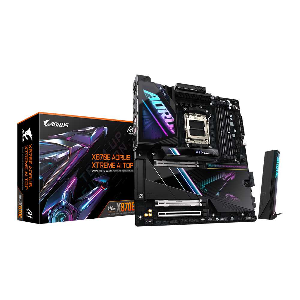 Gigabyte X870E Aorus Xtreme AI Top. Socket AM5. E-ATX - DDR5