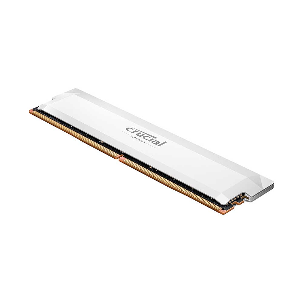 Crucial Pro OC 16Gb DDR5 6400Mhz 1.35V Blanco