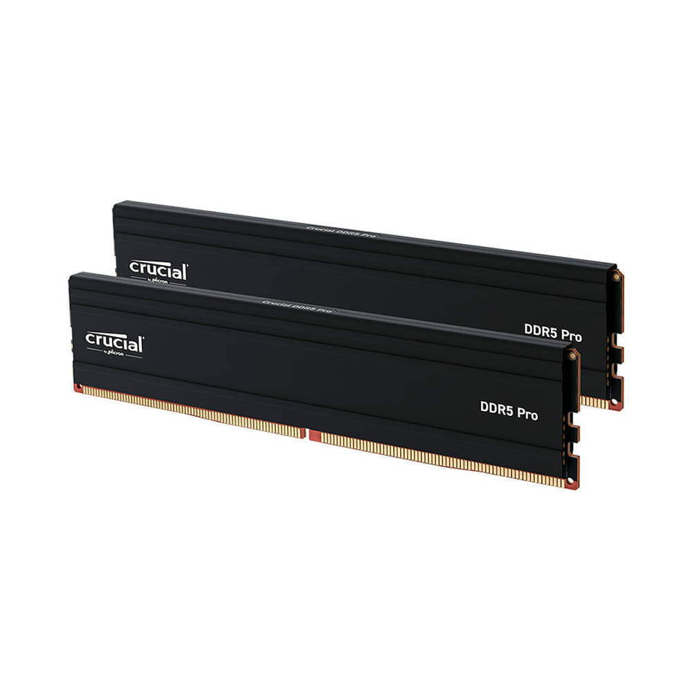 メモリー Crucial DDR5 Pro 128GB (64GB x2) Crucial Pro 128Gb (2x 64Gb) DDR5 5600Mhz 1.1V - Ibertronica