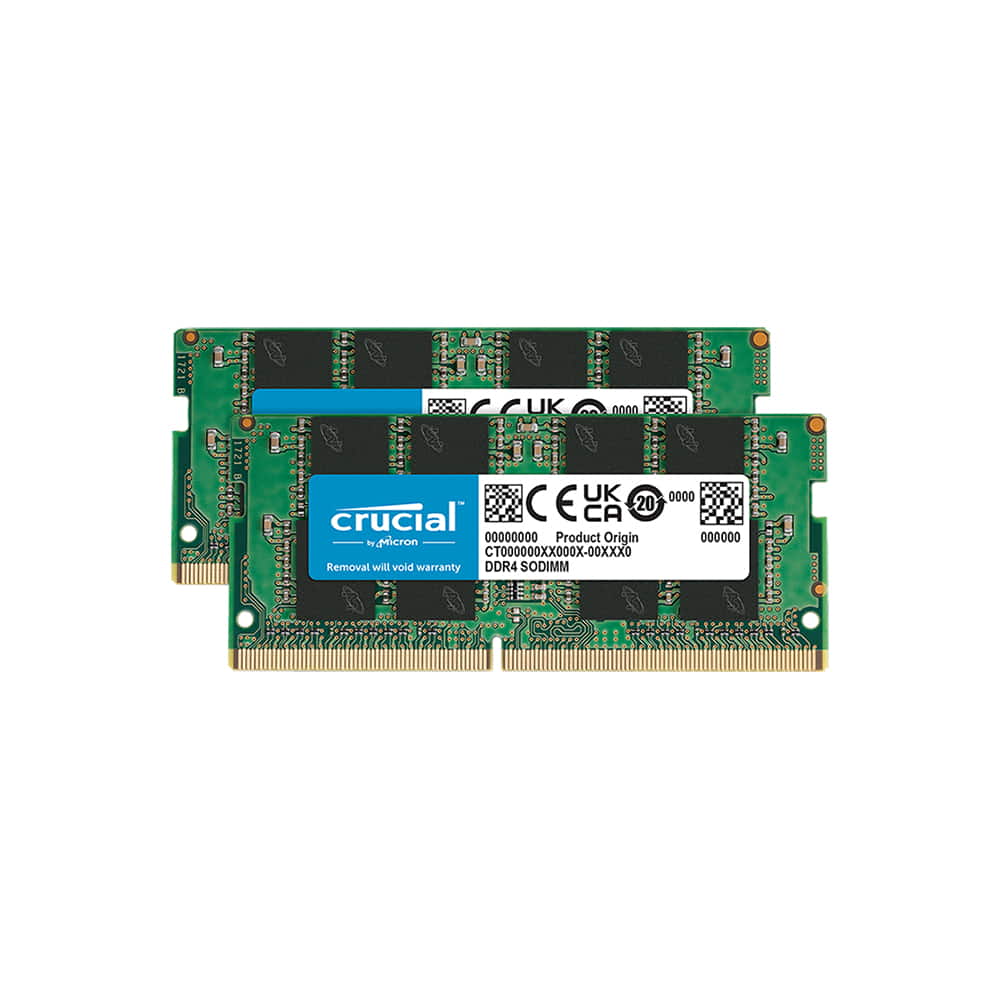 Crucial 16Gb (2x 8Gb) So-DIMM DDR4 3200Mhz 1.2V