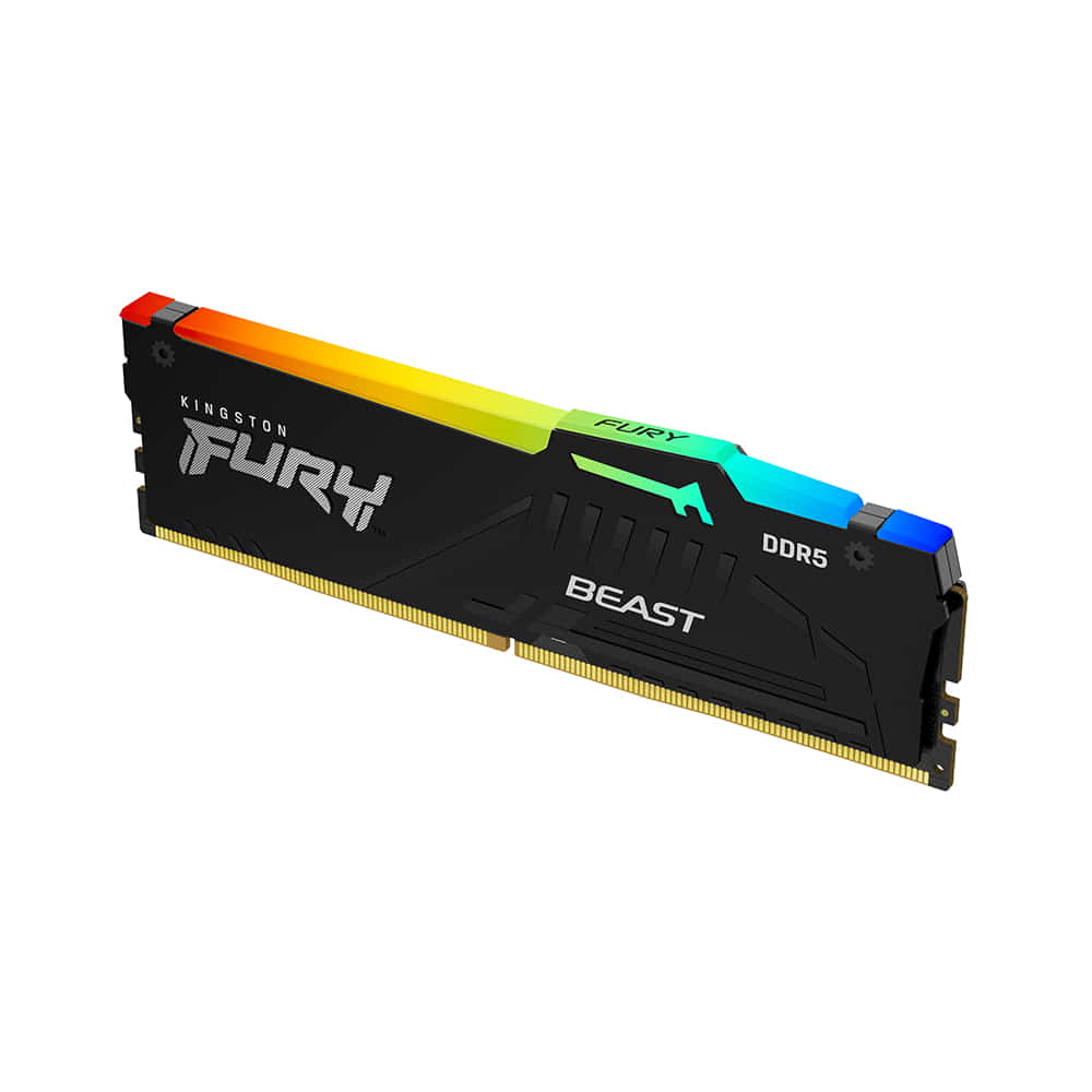 Kingston Fury Beast Black RGB 16Gb DDR5 6000Mhz 1.35V